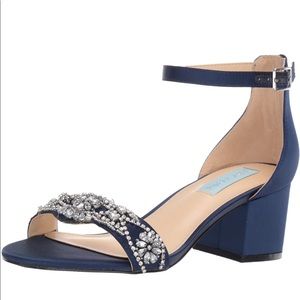 BETSEY JOHNSON Blue heels